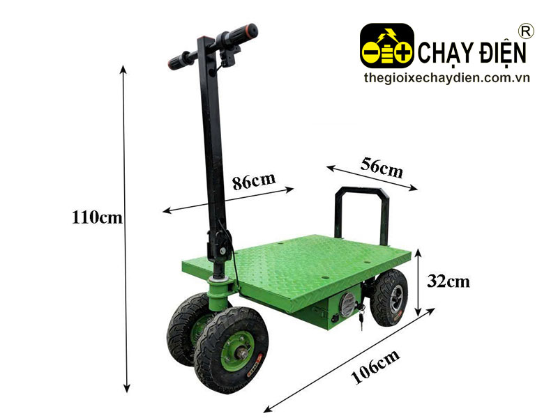 Xe điện chở hàng 600kg ĐNH