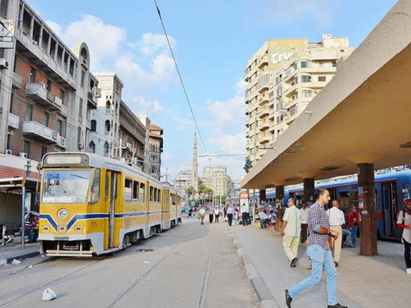 Xe điện đã trở thành phương tiện giao thông chính của người dân Alexandria