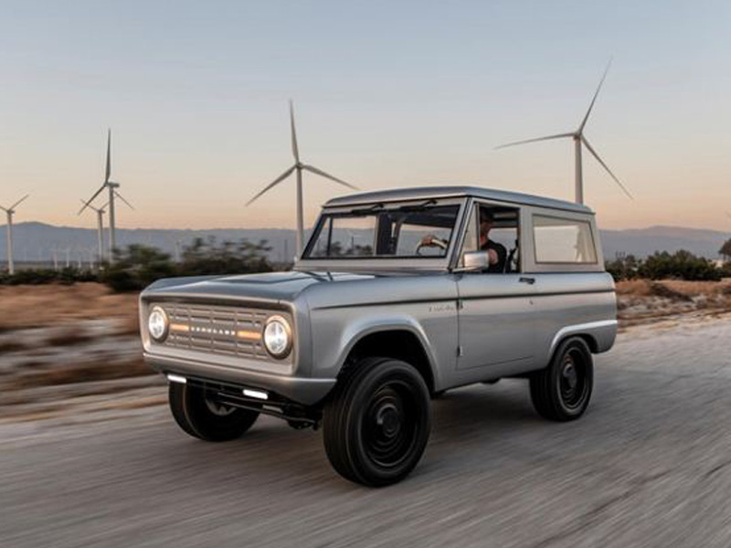 Xe điện Ford Bronco quà tặng cho tín đồ mê đồ cổ