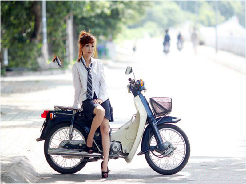 Xe máy cub tại Bắc Kạn