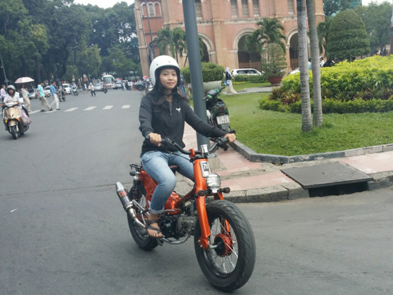Xe máy cub tại Khánh Hòa