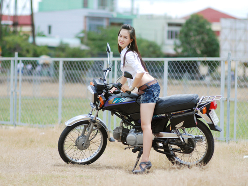 Xe máy cub tại Tây Ninh