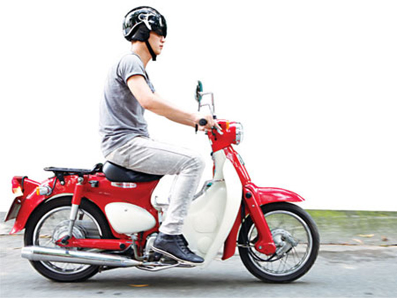 Xe máy cub tại Thái Nguyên