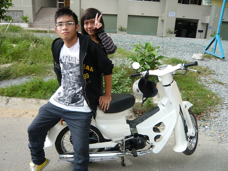 Xe máy Cub tại Vĩnh Long