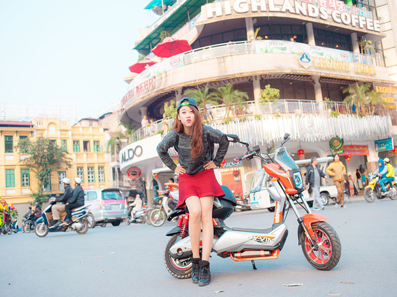 Xe máy điện Byvin tại An Giang