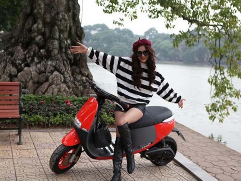 Xe máy điện Gogoro tại Sơn La