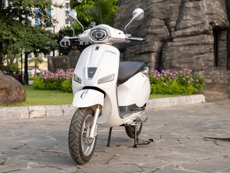 Xe máy điện JVC Vespa Platinum – siêu phẩm dành riêng cho phái đẹp