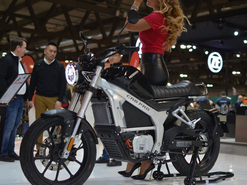 Xe máy điện sang số của Horwin gây ấn tượng mạnh tại Triển lãm Milan EICMA