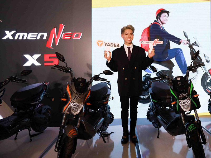 Xe máy điện Yadea Xmen Neo và Yadea X5 chính thức ra mắt thị trường