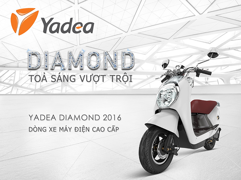 Yadea Diamond viên kim cương của giới xe điện