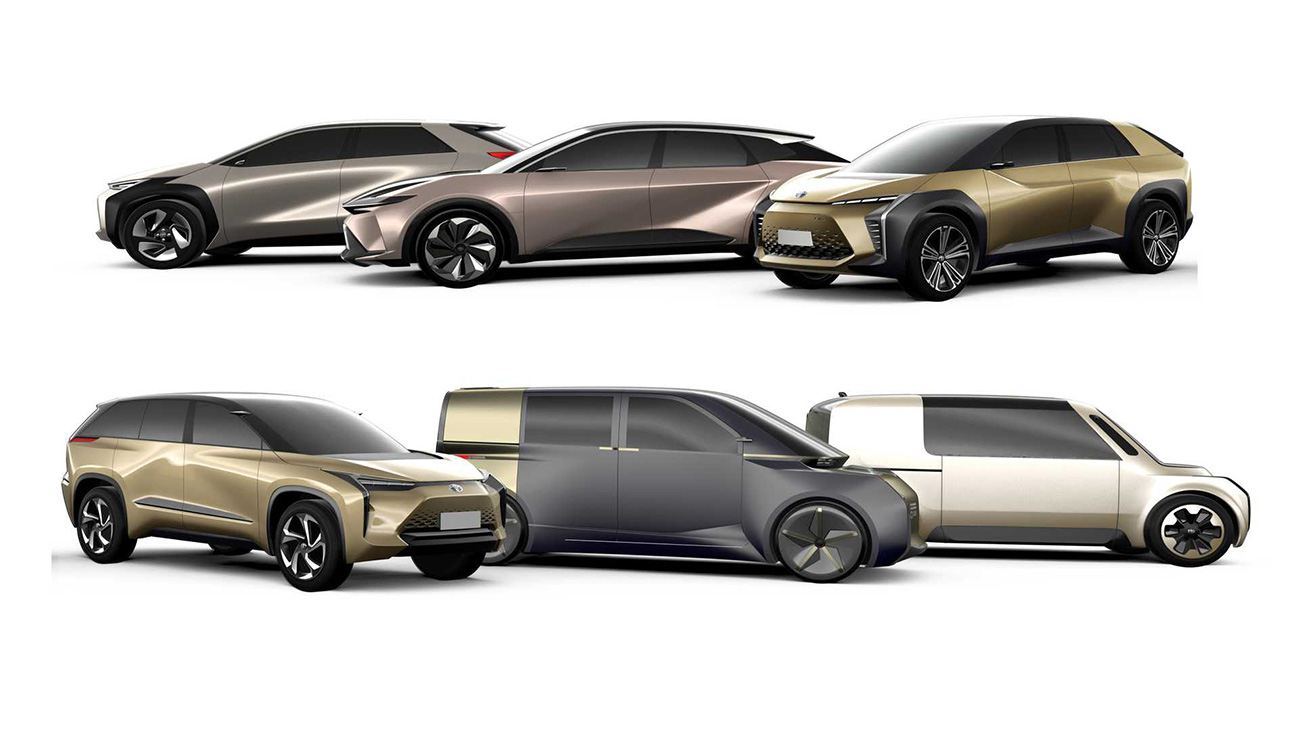 Những mẫu xe điện dự kiến sẽ dùng e-TNGA gồm SUV cỡ nhỏ, SUV cỡ trung, SUV cỡ lớn, Sedan và Minivan