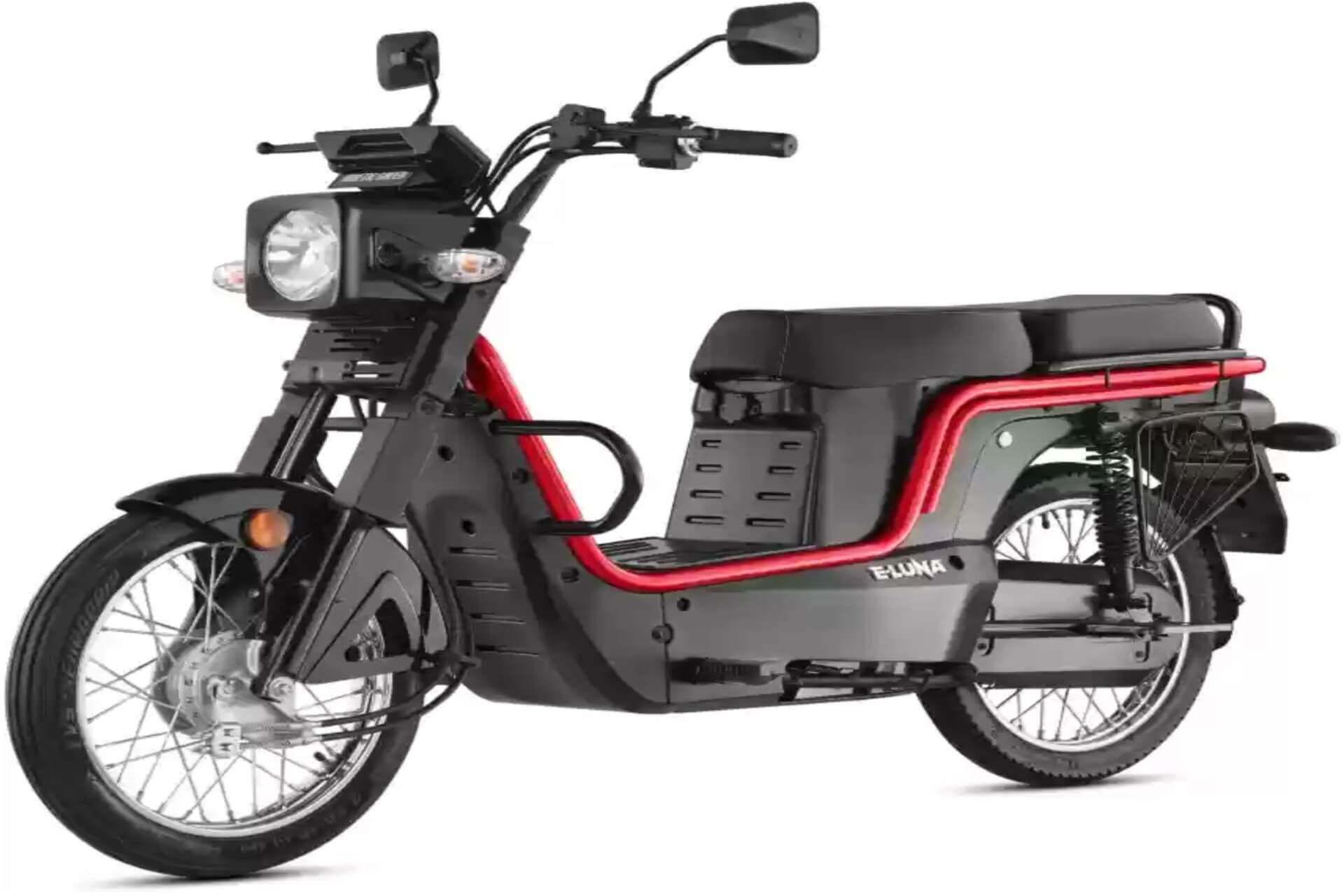 Xe điện Kinetic Luna Electric 2024 mang nét hoài cổ kết hợp hiện đại, vận tốc tối đa 50km/h