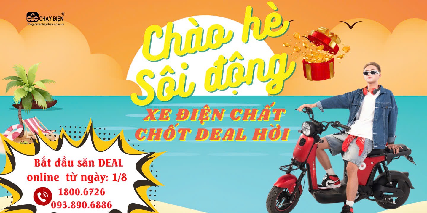 Siêu Deal hè online tại TGXCĐ áp dụng từ 1/8/2024 đến khi có thông báo mới