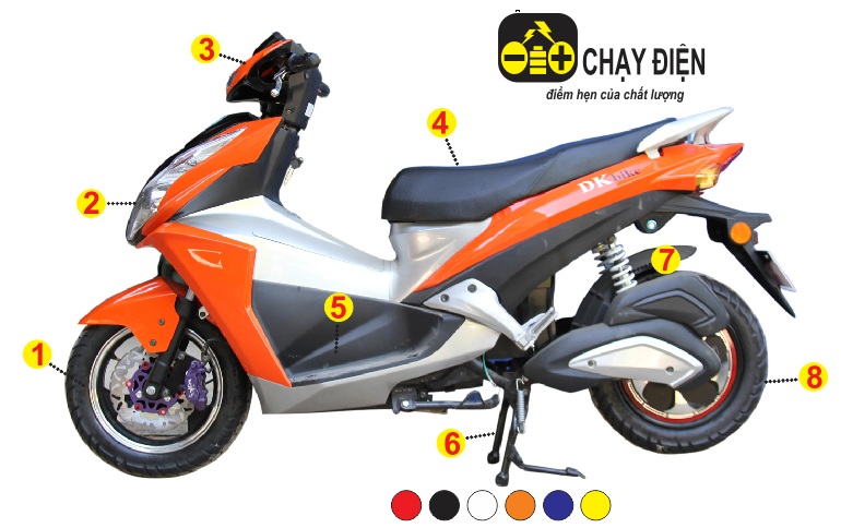 Xe máy điện Airblade 2014