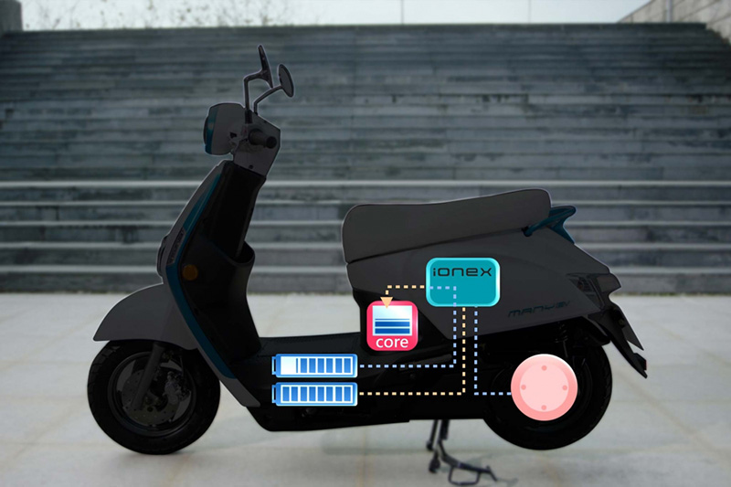 Giải pháp chống báo pin ảo được ứng dụng cho xe máy điện Kymco Many EV