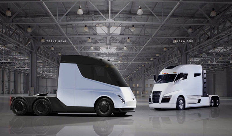 Xe tải điện Tesla Semi – động cơ bền bỉ, tiết kiệm nhiên liệu
