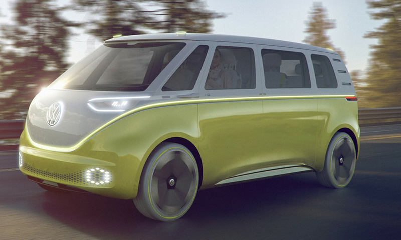 Volkswagen I.D. Buzz Concept (Credit: Volkswagen)