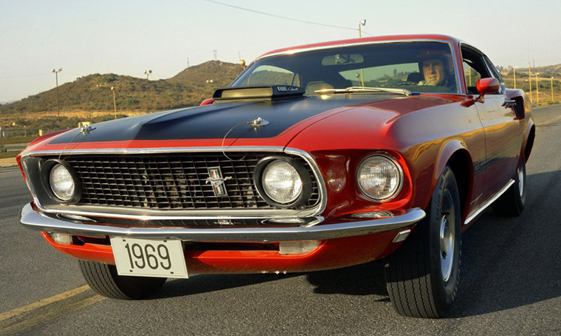 1969 Ford Mustang Mach 1 (Credit: Ford)
