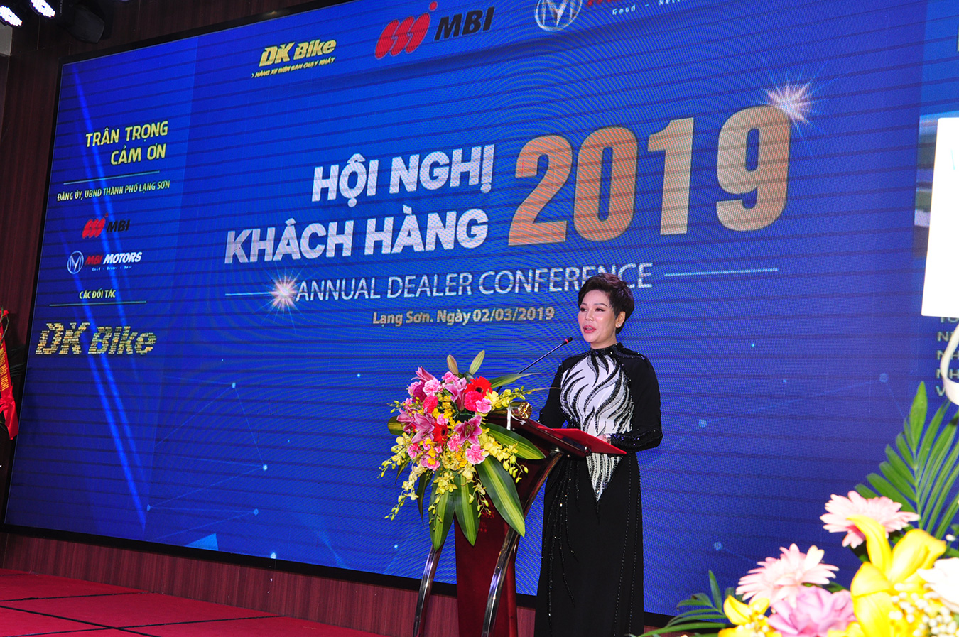 Bà Bùi Thị Bích Đào - CEO DKBike tổng kết cũng như đề ra mục tiêu trong năm 2019