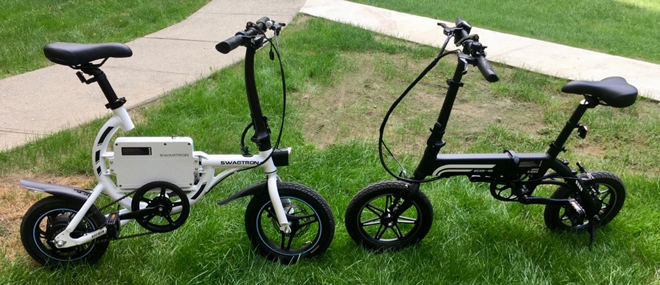 Xe đạp điện nhỏ gọn dùng cho mục đích đi lại trong thành phố