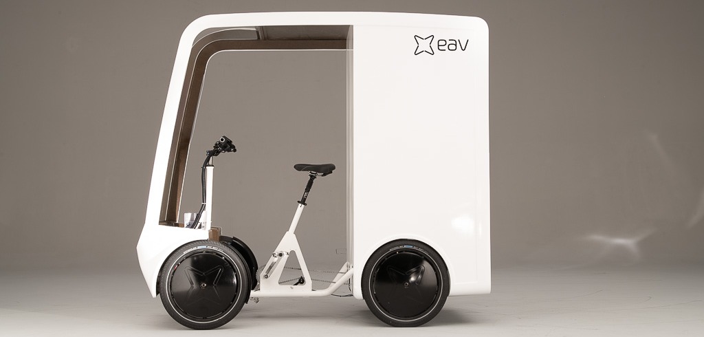 Chiếc xe đạp điện kết hợp xe tải EAV