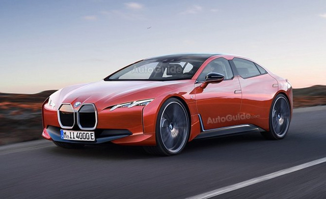 BMW i4- mẫu ô tô điện có diện mạo ấn tượng