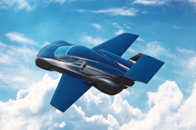 Concept ôtô bay của Brown đạt vận tốc bay tối đa hơn 800 km/h