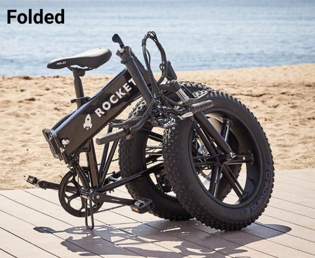 Rocket eBike- chiếc xe đạp điện có thể gập gọn