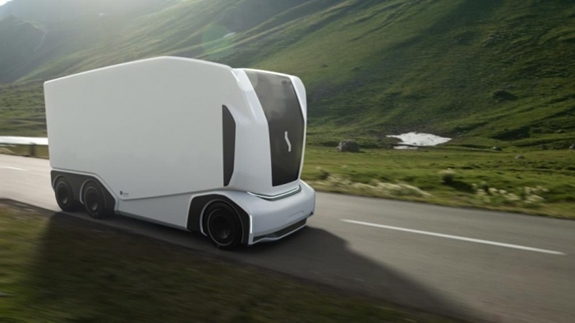 Autonomous Electric Transport- xe tải chạy điện không người lái của hãng xe Thụy Điển