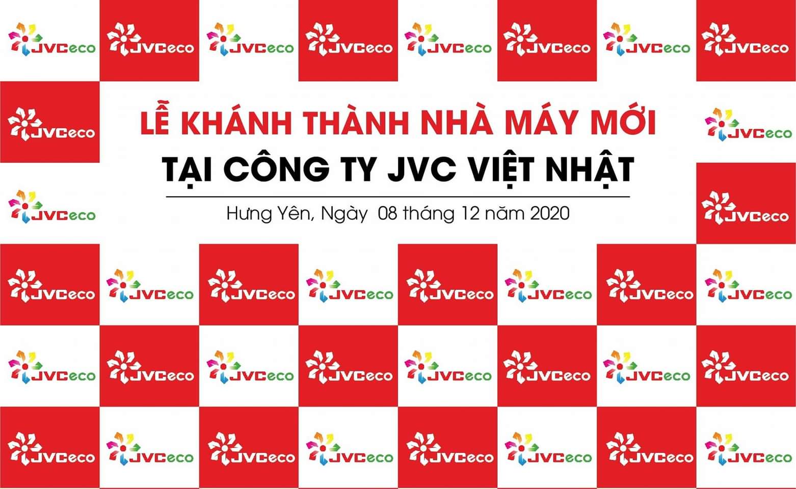 Ngày 08/12/2020: JVC Việt Nhật tổ chức lễ khánh thành nhà máy mới tại Hương Yên