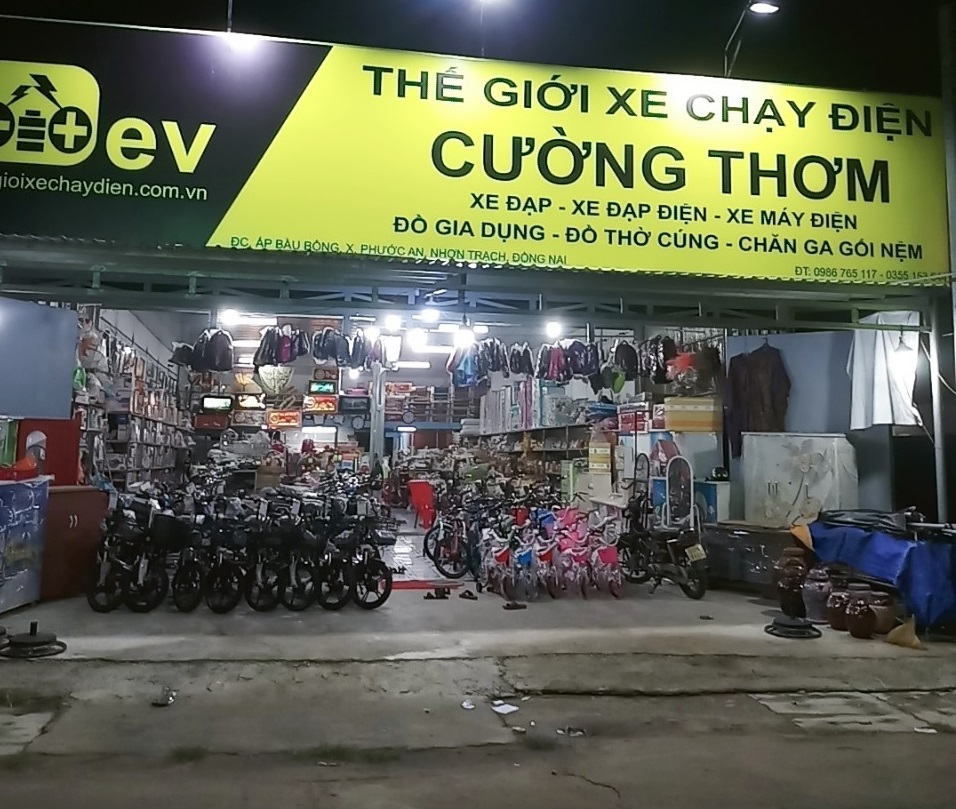 Cường Thơm - Tân binh mới của Thế Giới Xe Chạy Điện tại Nhơn Trạch, Đồng Nai