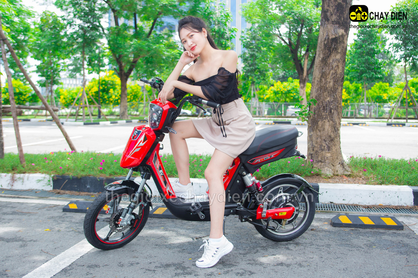 Xe đạp điện EV S9- ngoại hình hiện đại, thời trang thu hút mọi ánh nhìn