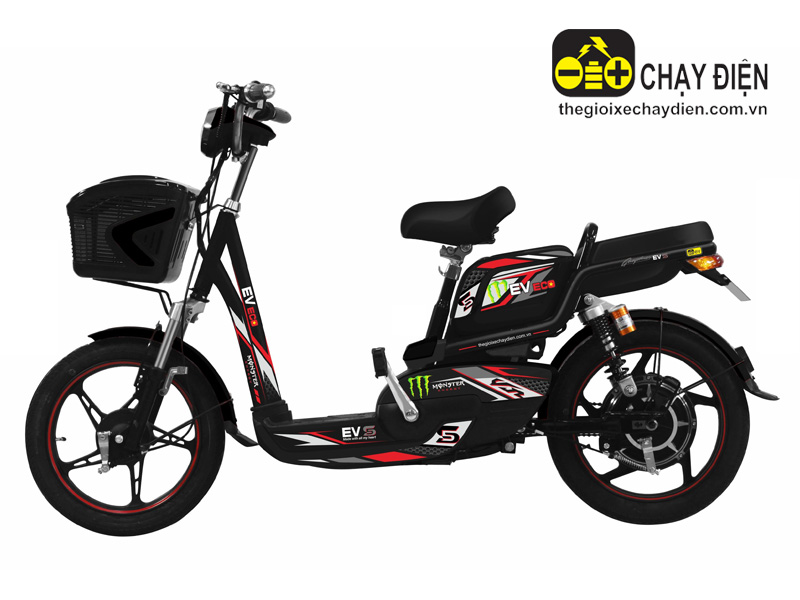 Xe đạp điện EV S5 nổi bật với thiết kế cá tính, khỏe khoắn và cứng vững