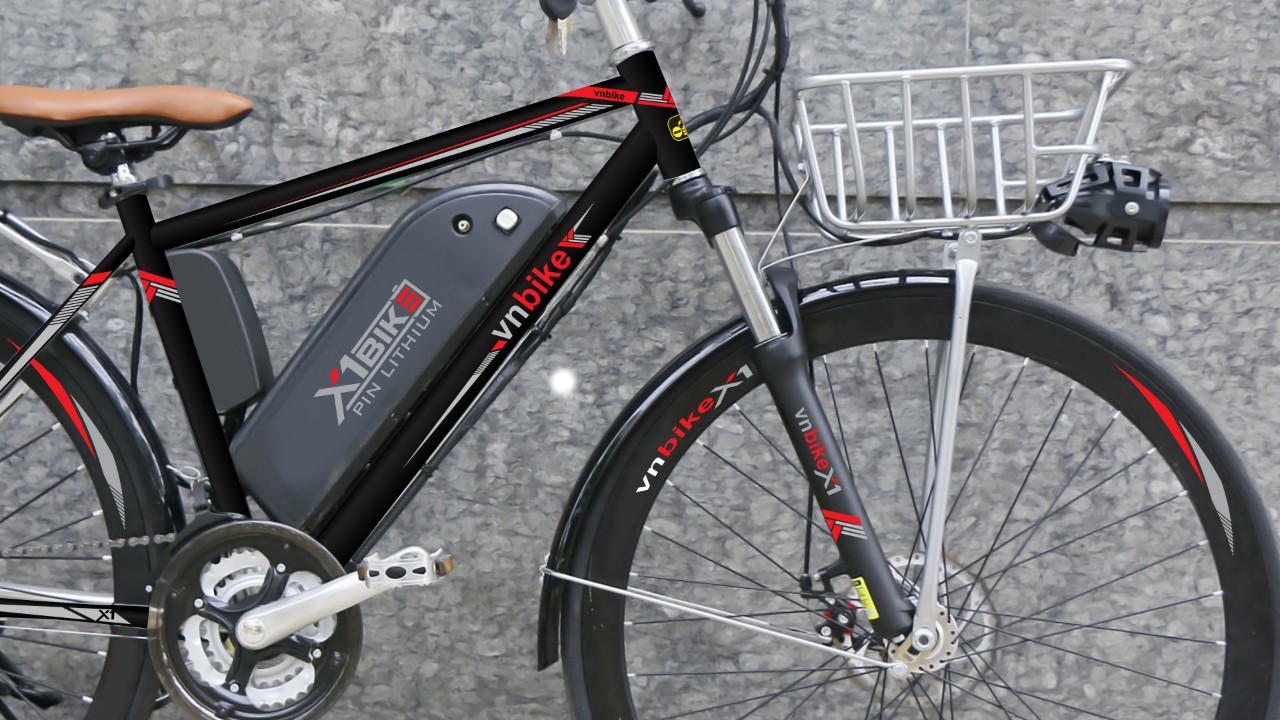 Giá xe đạp điện Vnbike X1 khá phải chăng, phù hợp với giới công chức