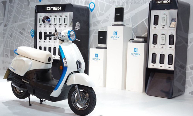 Ionex – thương hiệu mới chuyên bán xe scooter điện thuộc Kymco