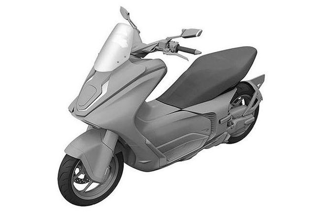 Xe điện Yamaha thiết kế theo phong cách xe tay ga