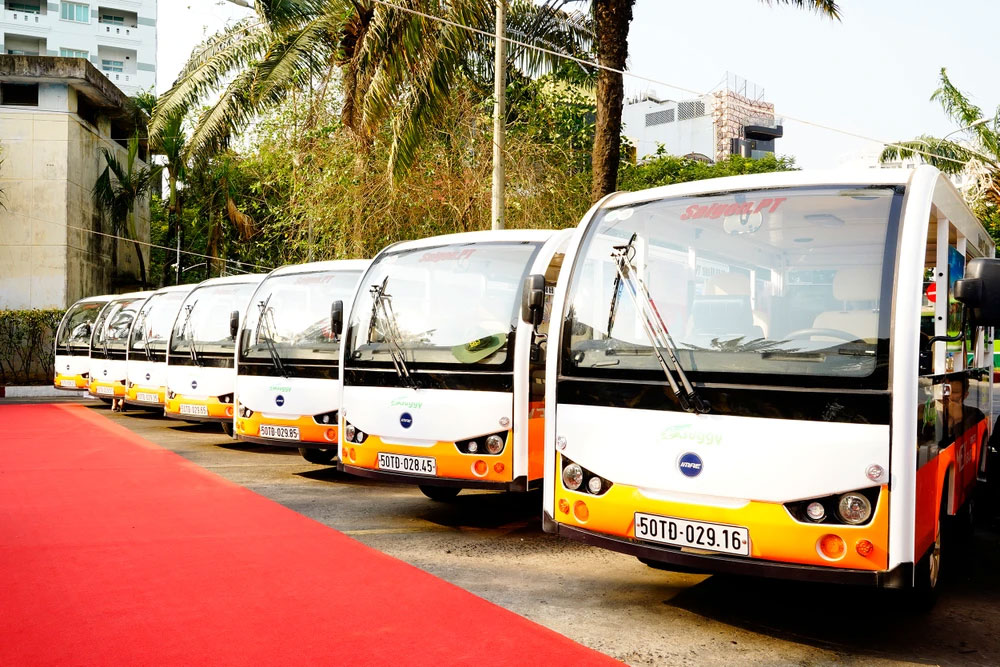 Mô hình xe điện tham quan (city tour)