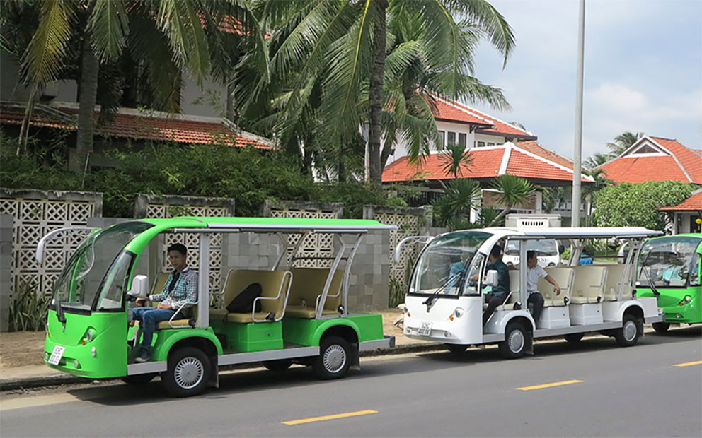 Các bước thực hiện mua trả góp xe ô tô điện du lịch, xe điện chở khách tham quan