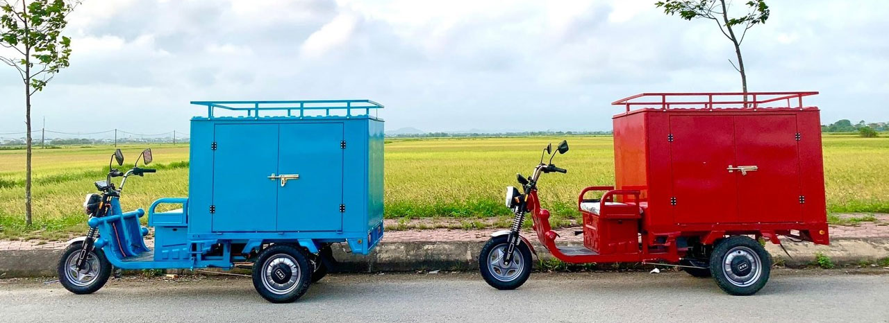 Những chi phí để nuôi một chiếc xe 3 bánh điện chở hàng
