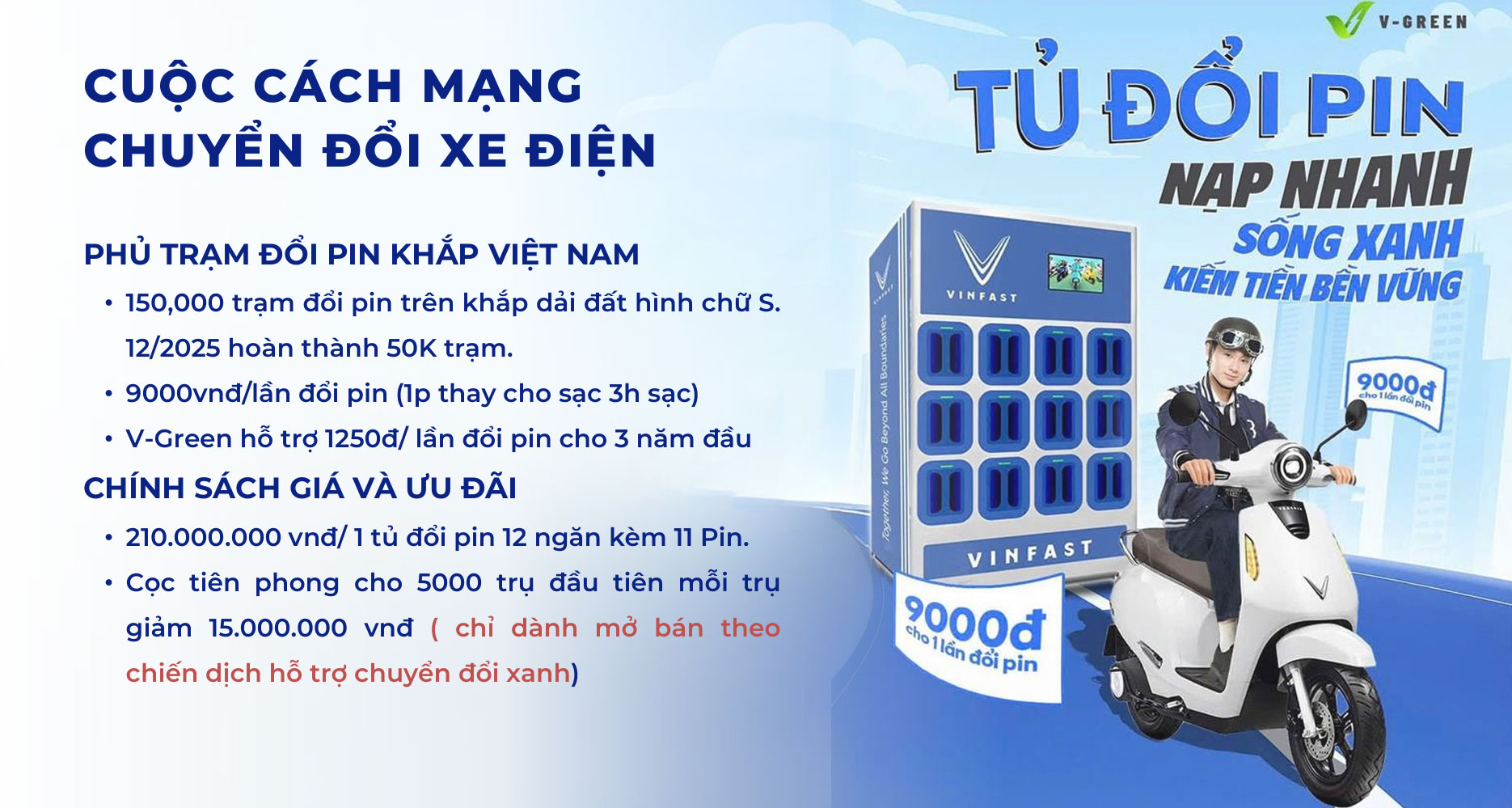 Thủ tục đầu tư kinh doanh tủ đổi pin