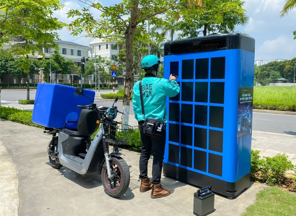 Chọn vị trí lắp đặt tủ đổi pin