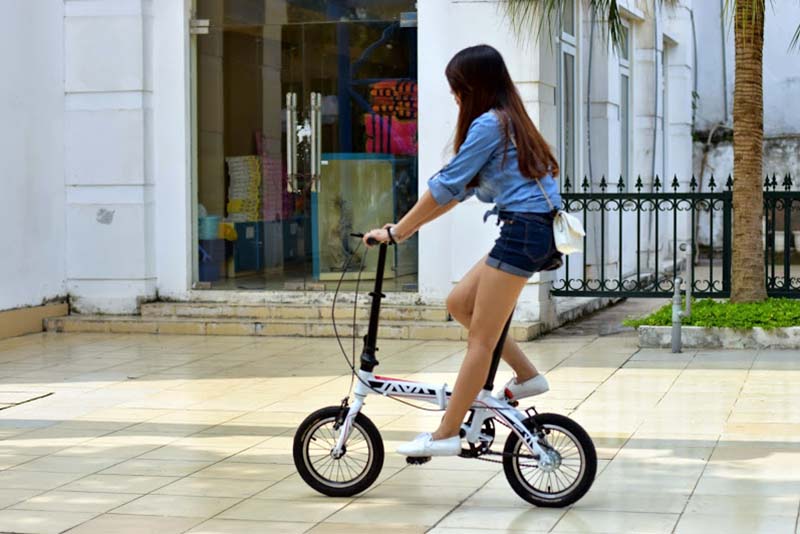 Xe đap điện tại Cà Mau