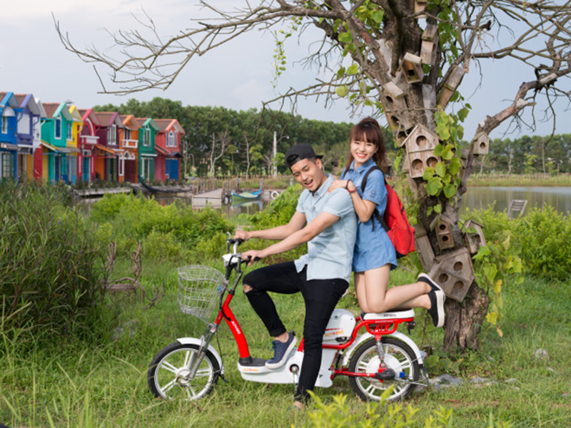 Xe đạp điện Autobike tại Huế 