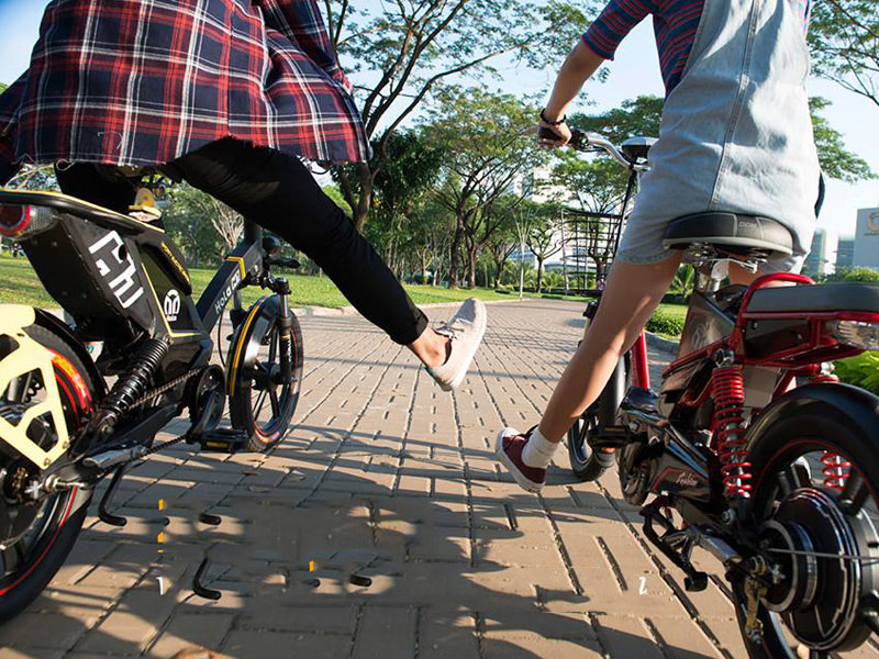 Xe đạp điện Hola tại Hà Tây