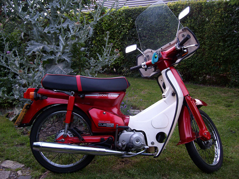 Xe máy Cub tại Bến Tre