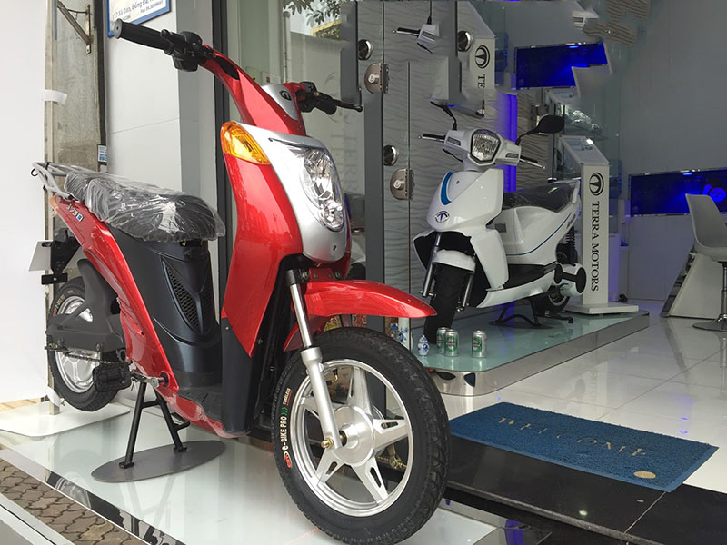 Xe đạp điện Terra Motors tại Quảng Ninh