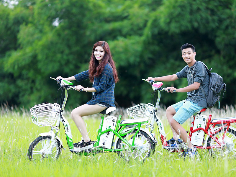 Xe đạp điện Hkbike tại Vĩnh Long 