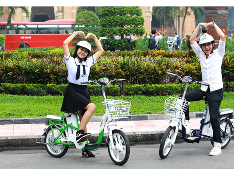 Xe đạp điện Hkbike tại Lâm Đồng 