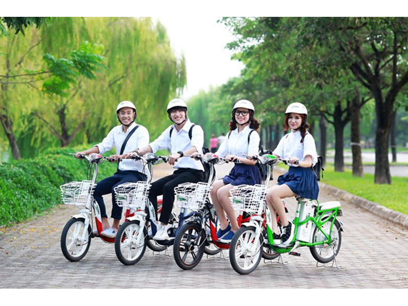 Xe đạp điện Hkbike nhập khẩu Vĩnh Phúc