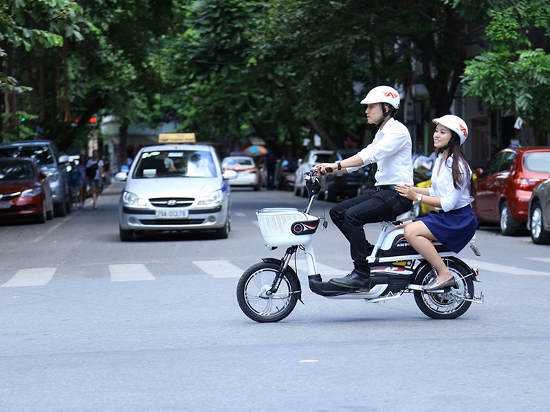 Xe đạp điện Ambike nhập khẩu Long Biên